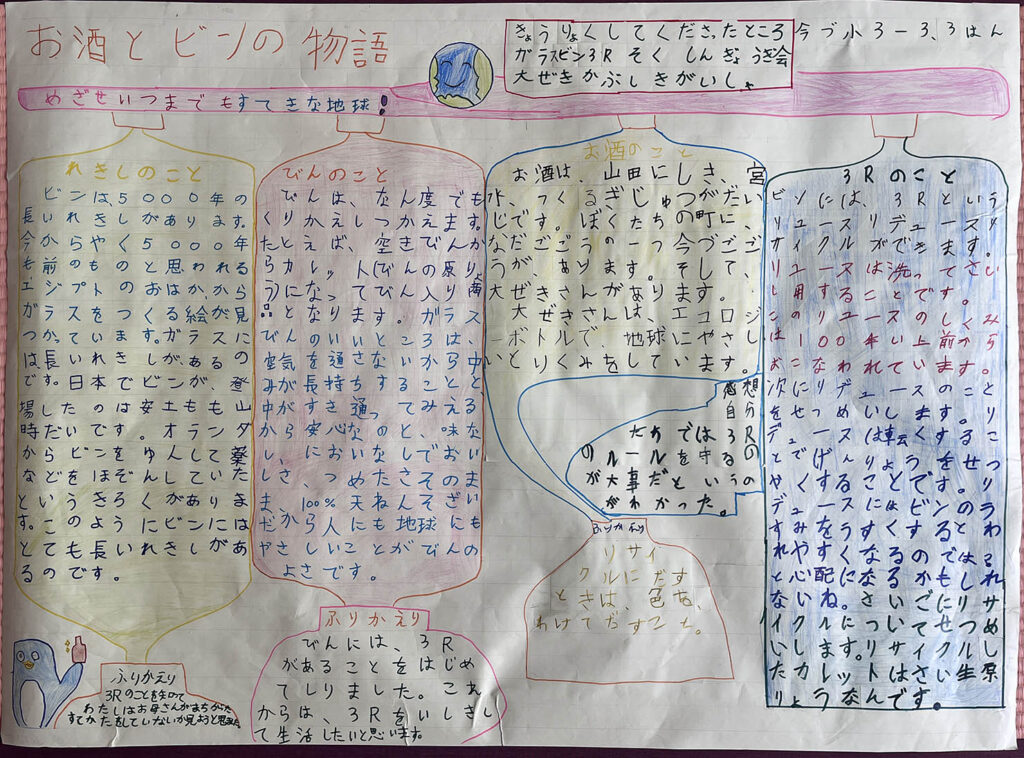 エコ・メッセンジャー2024作品　今津小3-3-3