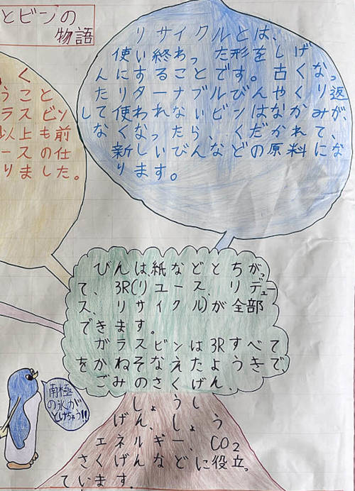 エコ・メッセンジャー2024作品　今津小3-3-4ピックアップ